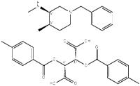 (2R,3R)-2,3-雙[(4-甲基苯甲?；?氧基]丁二酸和(3R,4R)-N,4-二甲基-1-(