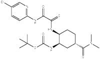 [(1R,2S,5S)-2-[[2-[(5-氯吡啶-2-基)氨基]-2-氧代乙?；鵠氨基]-5-(二甲基氨基羰基)環己基]氨基甲酸叔丁酯