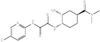N1-[(1S,2R,4S)-2-氨基-4-[(二甲基氨基)羰基]環己基]-N2-(5-氯-2-吡啶基)草酸二酰胺